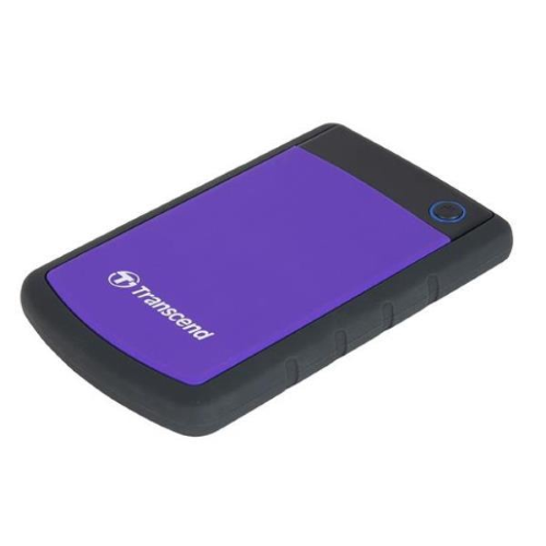 Transcend StoreJet 25H3P - HDD - 4 TB - esterno (portatile) - 2.5" - USB 3.0 - 256 bit AES - viola